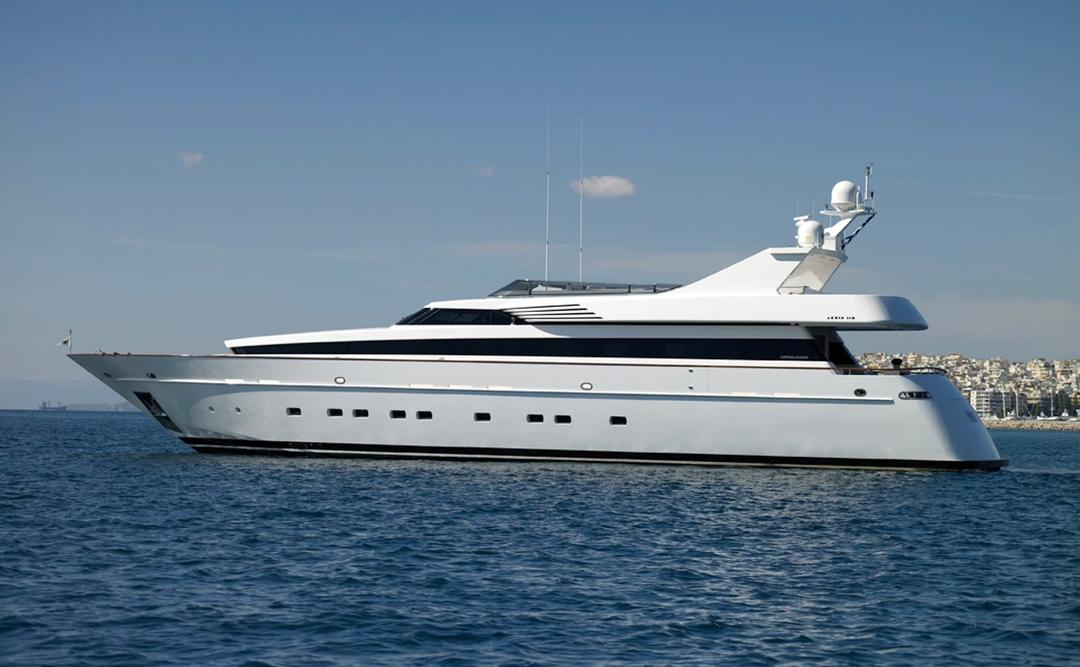 FELIGO V: Luxury 34m Motor Yacht | Refined Italian Style in Greece