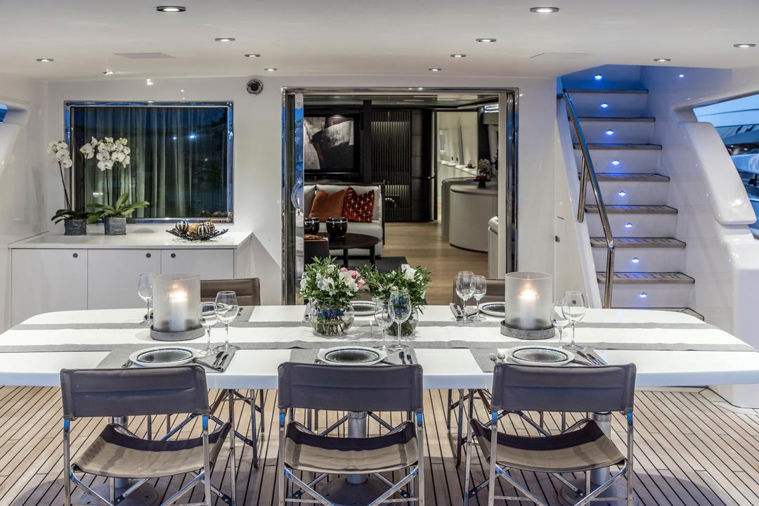 Modernly Aft Deck