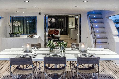 Modernly Aft Deck