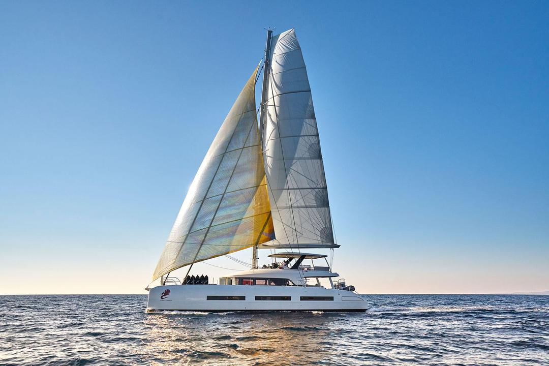 Stunning two hulled boat
