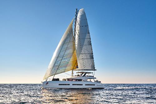 Stunning two hulled boat