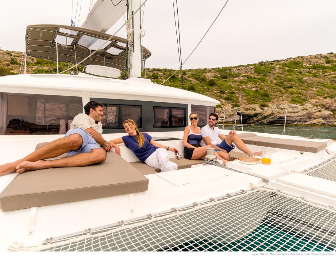 Ample Lounging Space on the Flybridge 