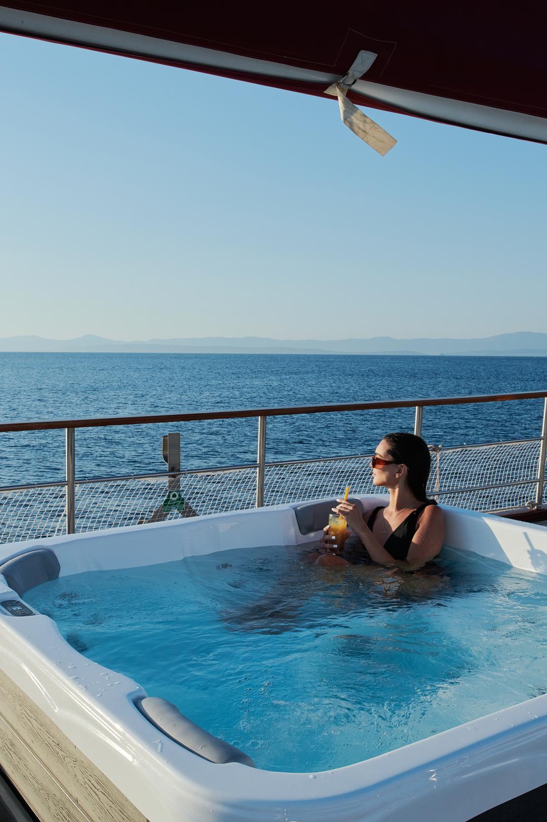 Dip into relaxation