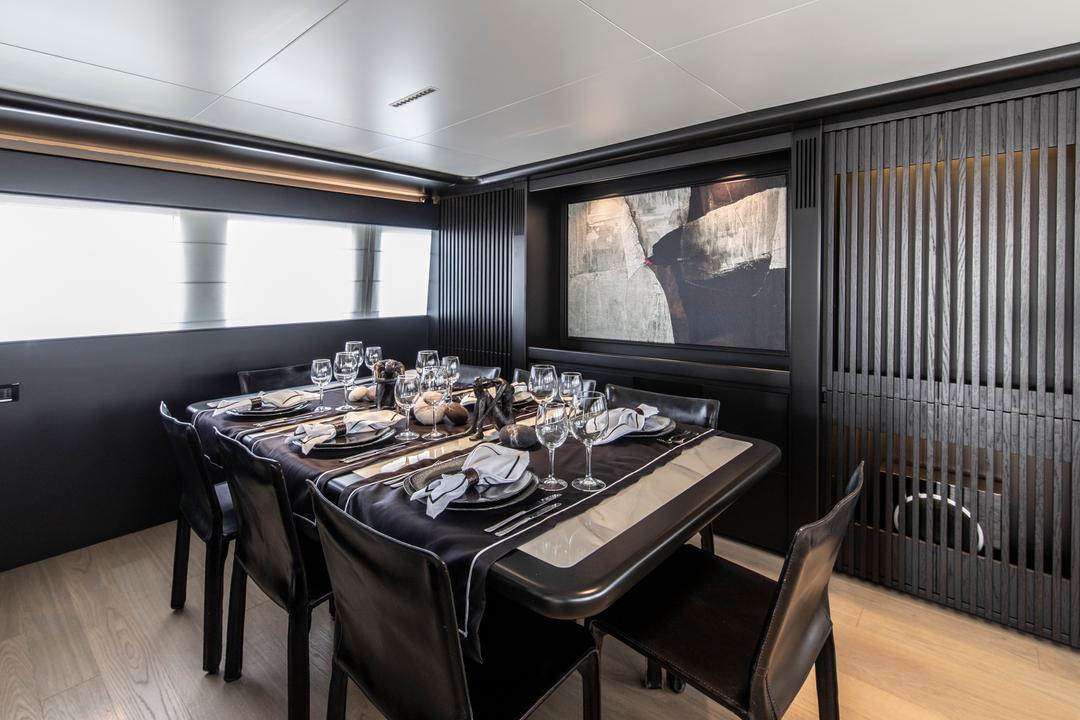 Elegant dining area