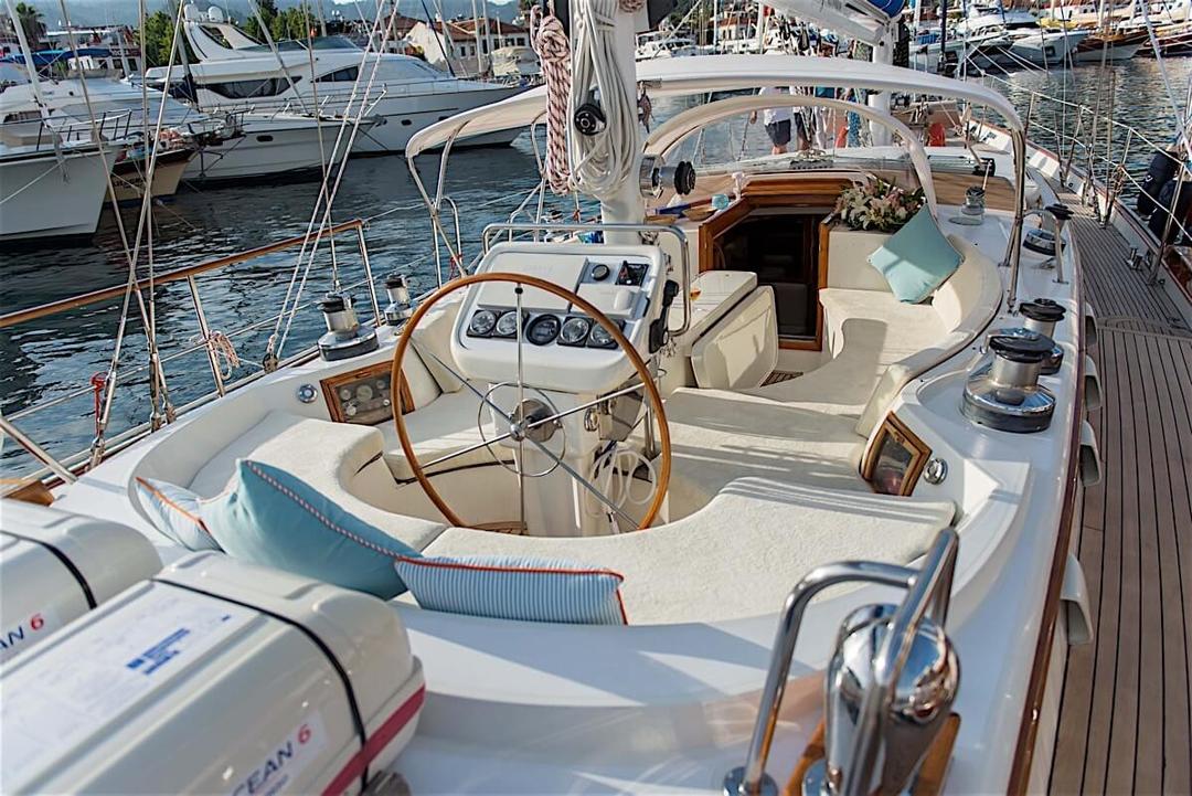 A comfortable cockpit