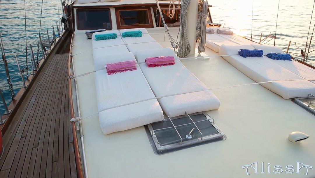 Soak up the Sun on our Spacious Sunbathing Deck