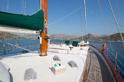Spacious Deck Areas