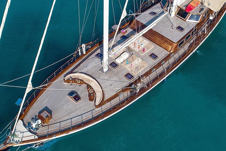 Expansive Deck Area
