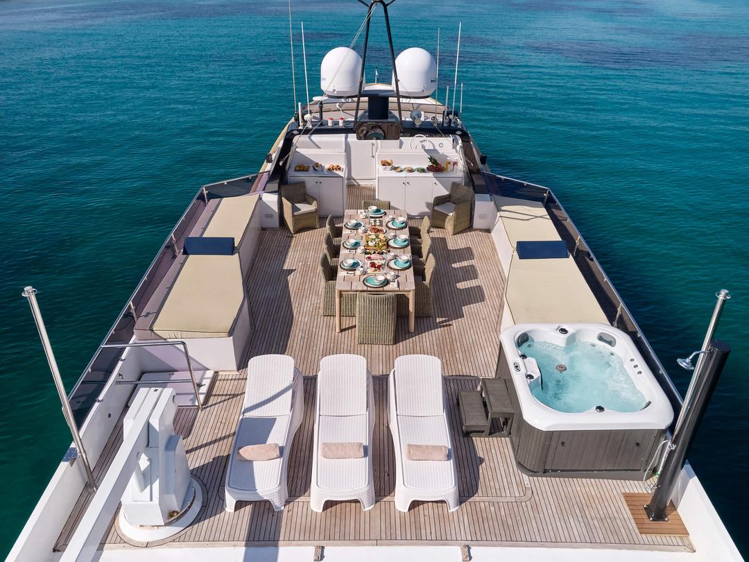 New sundeck layout