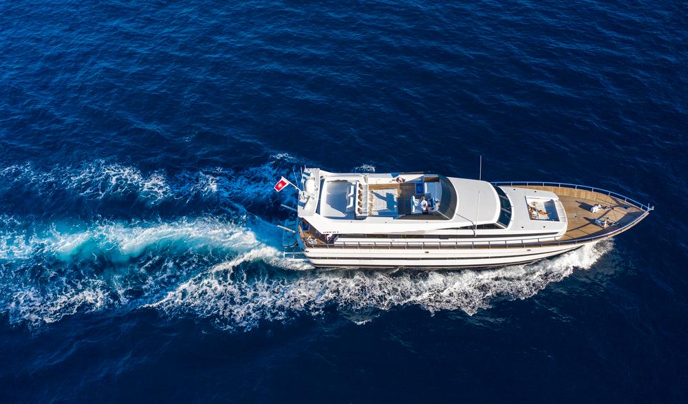 Sandi IV At Sea