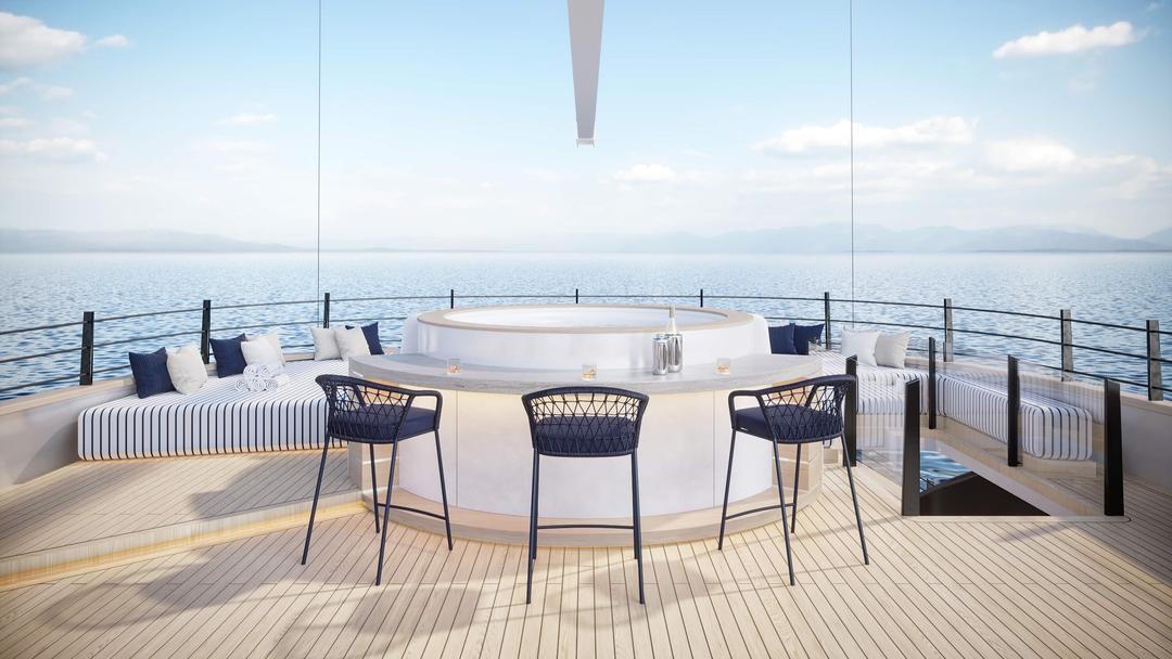 Guests will be spoilt for choice on deck