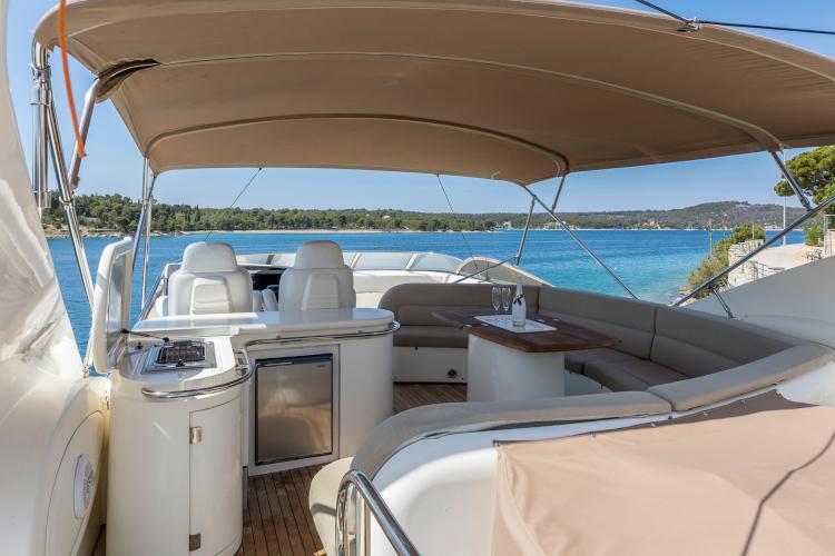 Luxurious sundeck loungers