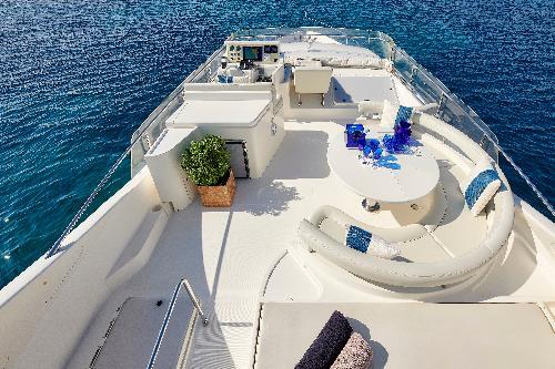 Spacious outdoor lounge deck ideal for leisure and repose