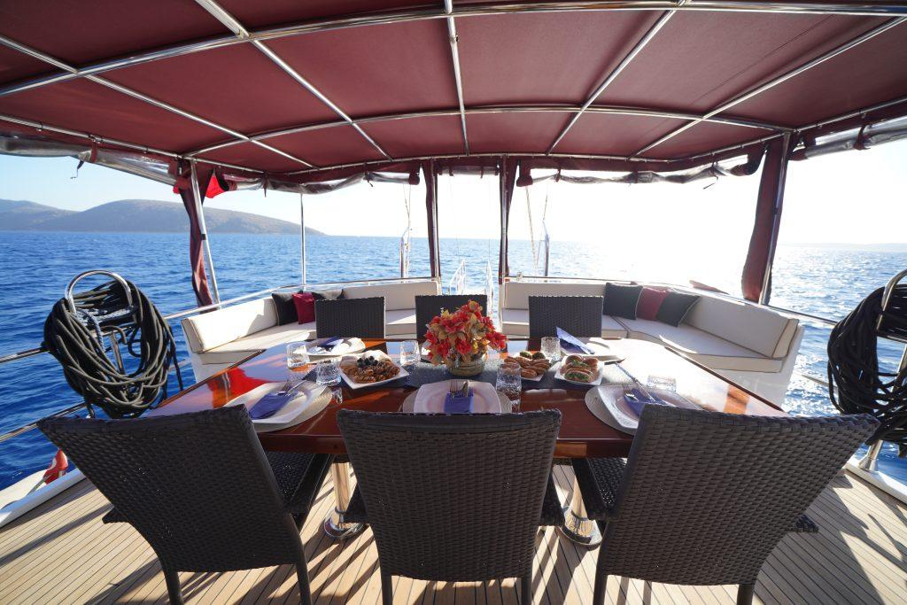 Open-air dining