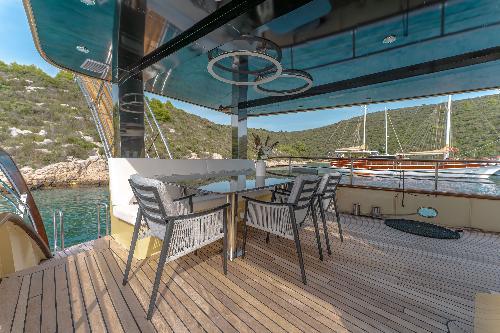 Indulge in a delightful al fresco dining experience