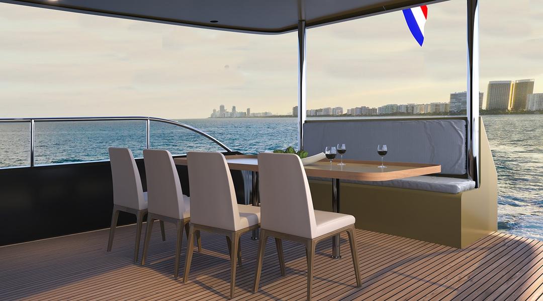 Indulge in a delightful al fresco dining experience