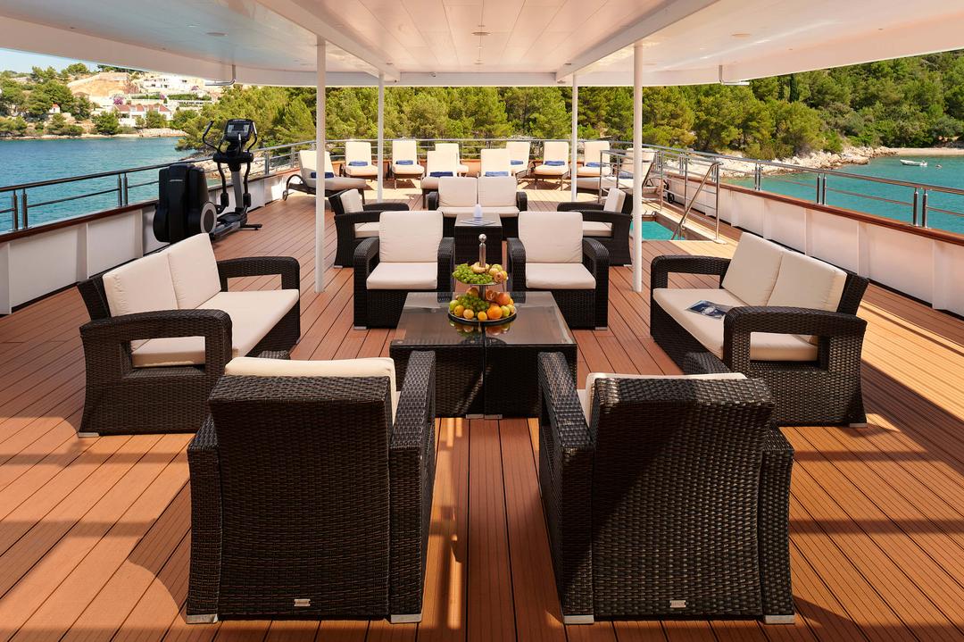 Deck of Endless Options: Abundant On-Deck Amenities