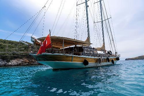 Luxury Gulet Charter: Experience sailing in style aboard a 30-meter luxury gulet.