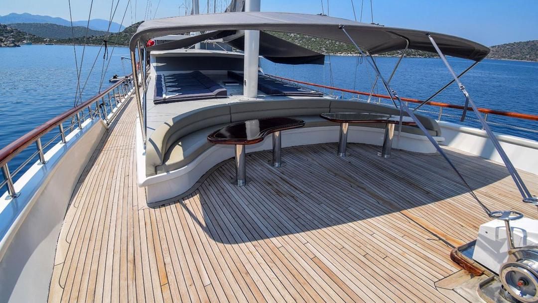 Spacious Deck Areas