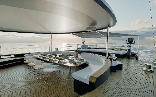 Spacious Deck Areas