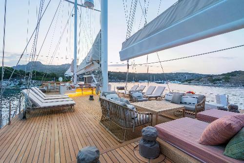 Generous Deck Spaces