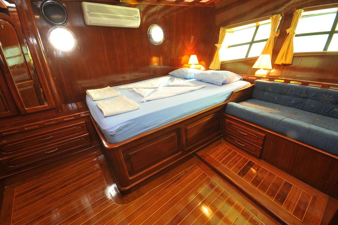 Luxuriously Comfortable Cabins