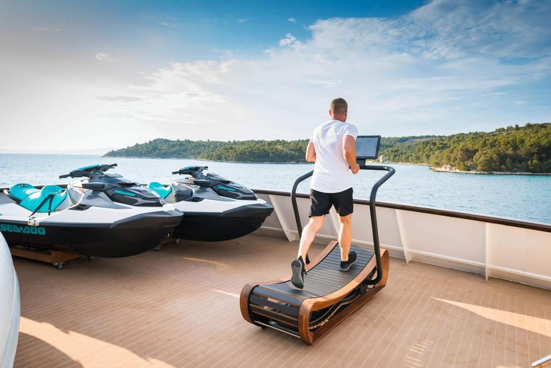 Staying fit on your charter