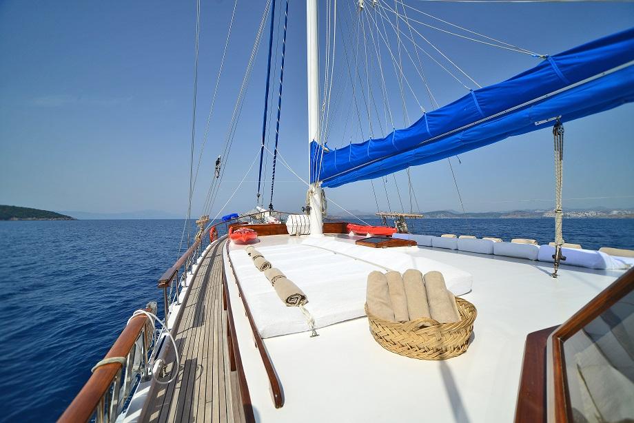 Soak Up the Sun: Sunbathing on Deck on Your Luxury Yacht Charter