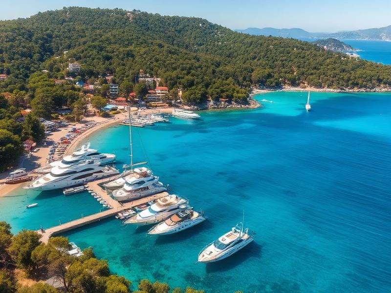 Turkey Blue Cruise sailing route